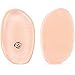 2-Pack Silicone Makeup Sponge By iCharm: Drop-Shaped Hypoalergenic Blender & 2-sided Silisponge/Cotton Powder Puff-Reusable,Easily Washed, Zero Foundation Absorption Applicators-Beauty, Cosmetics Tool