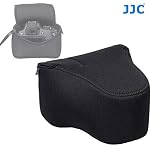 JJC Ultra Light Neoprene Camera Case Pouch Bag for Sony a7 Mark II III a7R II III IV/ a7s II +24-70mm/ 28-70mm/ 55mm f1.8/85mm f1.8 Lens, Nikon Z6 Z7 +24-70/50mm f1.8 S, Fuji XT3 XT2, Water Resistant
