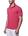 Men's Casual Solid Short Sleeve Polo Shirt Graphic Classic Uniforms Cotton Pique T-shirt