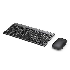 Wireless-Keyboard-and-Mouse-Combo-seenda-Ultra-Thin-Small-Keyboard-and-Mouse-Set-with-Rechargeable-Battery-for-Windows-Devices-Space-Gray Small Wireless Keyboard and Mouse, seenda Ultra Compact Rechargeable USB Keyboard and Mouse Combo with Portable Size Low…