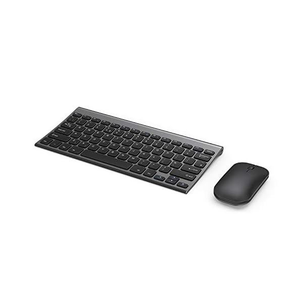 Wireless-Keyboard-and-Mouse-Combo-seenda-Ultra-Thin-Small-Keyboard-and-Mouse-Set-with-Rechargeable-Battery-for-Windows-Devices-Space-Gray Small Wireless Keyboard and Mouse, seenda Ultra Compact Rechargeable USB Keyboard and Mouse Combo with Portable Size Low…