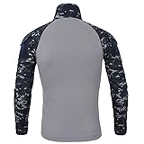 Toimothcn Men Tactics Army Long-Sleeve Beefy Muscle