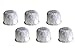 6 Replacement Charcoal Water Filters for Farberware 5-Cup Programmable Coffee Maker Part 103743-F By NISPIRA