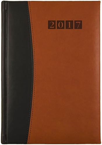 2017 DAILY DIARY (CAPRI BLACK/TAN)