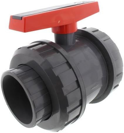 4" Gray PVC True Union Ball Valve