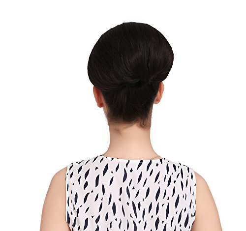 Sarla Synthetic Clip In Hair Bun Up Do Chignons Cover Hairpieces