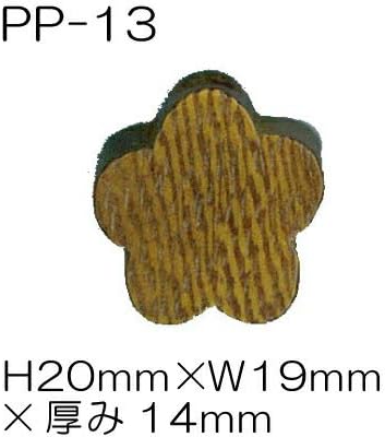 Amazon 木製ループエンド 花型 Pp 13 Inazuma 巾着などのひもに コード ひも 通販