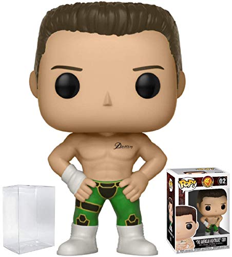 Funko Pop! New Japan Pro-Wrestling: Bullet Club - The American Nightmare Cody Vinyl Figure (Bundled with Pop Box Protector Case)