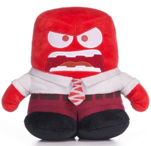 UKToyworld Inside Out 2 Plush Anxiety 12 inch Soft Toys (Anger)