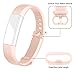 iGK Replacement Bands Compatible for Fitbit Alta and Fitbit Alta HR, Newest Adjustable Sport Strap Smartwatch Fitness Wristbands Pink Small