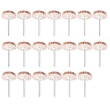 ZFE® 20mmX4mm 120Grit Flap Wheel Polishing pad For Dremel Rotary Tools Pack of 20Pcs