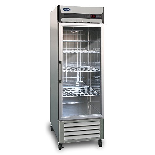 Click Here to See More Images Norlake NLR23-G AdvantEDGE Single Section Glass Door Reach-In Refrigerator