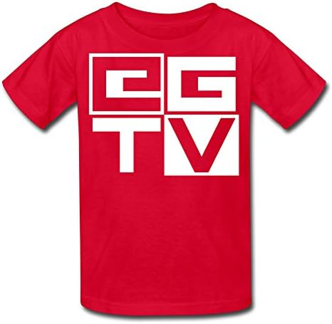 HSTee Youth EthanGamerTV Logo T-Shirt - Red