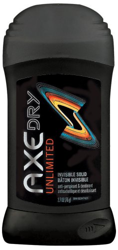 Axe Dry unlimited Invisible solid anit-perspirant&deodrant 2.7oz (079400544506)
