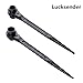 Lucksender Black 19/22mm Scaffold Podger Ratchet Spanner Site Ratcheting Socket Wrench