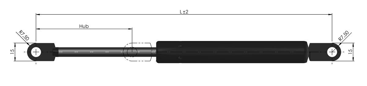 Пневмоцилиндр 3191. Амортизатор 16-2 suspa. Газовый амортизатор ход штока 300 mm. Газлифт 200n 170мм. Длина рабочего хода штока стойки автомобиля.