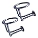 M-ARINE BABY 2 PCS Boat Ring Cup Holder Stainless Steel Ringlike Drink Holder For Marine Yacht