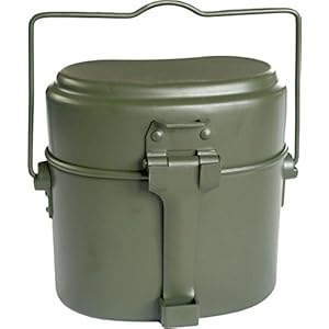 normani Original Bundeswehr Aluminium Kochgeschirr Farbe Olive