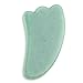 JOVIVI Gua Sha Scraping Massage Tool, Natural Rose Quartz/ Green Aventurine Wing-shape Guasha Board Traditional Scraper Tool (Green Aventurine Stone)