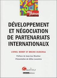 Développement et négociation de partenariats internationaux