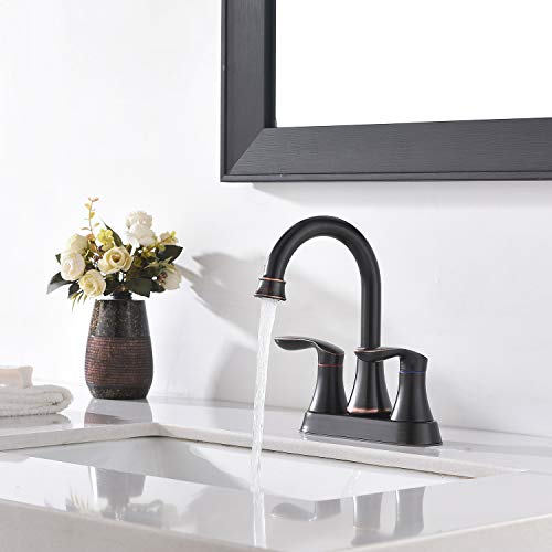 Friho LeadFree Modern Commercial Two Handle Oil Rubbed Bronze Bathroom