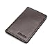 GintaXen Slim Leather ID/Credit Card Holder Bifold Front Pocket Wallet with RFID Blocking - Coffee