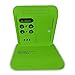 Electronic Alarm Clock, Travel Clock, KLAREN Portable Digital Clock with Calendar & Temperature - Battery Included (Green)