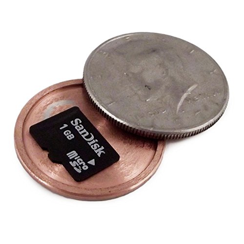 US Mint Â½ Dollar - Micro SD Card Covert Coin - Secret Compartment US Half-Dollar