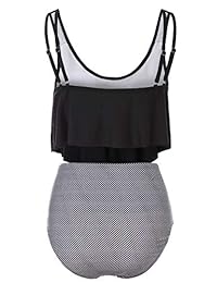 NO NO CAT traje de baño de dos piezas con estampado de dinosaurio de cintura alta para dama