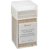 Darice 30029607 Extra Fine, Champagne, 1.5 Ounces Glitter,