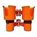 ROBOCUP, Orange, Updated Version, Best Cup Holder for Drinks, Fishing Rod/Pole, Boat, Beach Chair/Golf Cart/Wheelchair/Walker