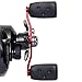 Abu Garcia Left Hand Retrieve Black Max Low Profile Baitcast Reel (12-Pound/145-Yard)