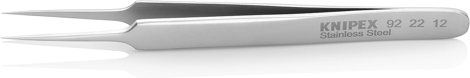 KNIPEX 92 22 12 Precision Tweezers Needle-Pointed Shape 105 mm
