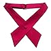 TopTie Criss-Cross Tie, Girls' School Uniform Cross Tie-Black