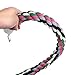 Aigou® Bird Spiral Rope Perch, Cotton Parrot Swing Climbing Standing Toys with Bell (Large - 94.4 inch)