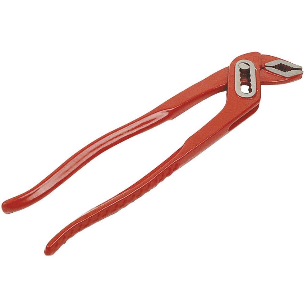 Brüder Mannesmann Wasserpumpenzange 250 mm, verstellbar, rutschfeste Griffe, hohe Klemmkraft, Robustes Werkzeug für Sanitär- und Reparaturarbeiten, 1 Stück | M 1072-PROFI