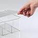mDesign Plastic First Aid Kit Storage Box with Clear Top Lid for Bathroom, Kitchen, Cabinet, Closet, Drawer - Organizes Medicine, Ointments, Adhesive Bandages, Dental, 8 Divided Sections - Clear