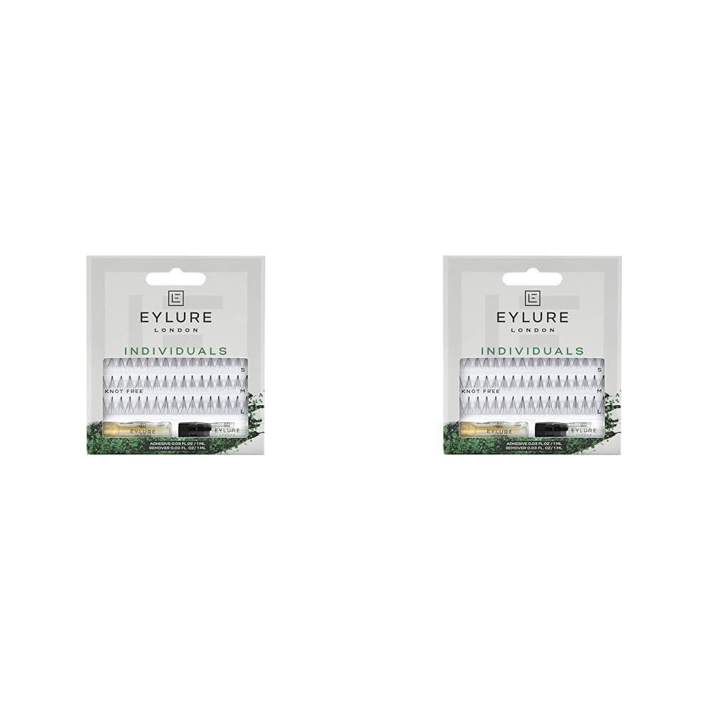 Eylure Individual Cluster Lashes SML Knot Free (Pack of 2)