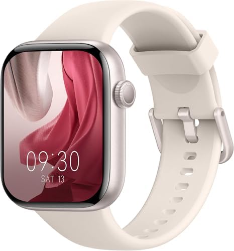 AcclaFit Smartwatch Damen Herren, 1,85" HD Touch Fitnessuhr mit Telefonfunktion, 140+Sportmodi Smart Watch Fitness Tracker mit Pulsmesser Schlafmonitor Schrittz