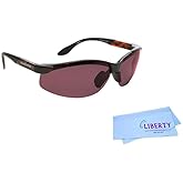 Eschenbach Optik FL-41 Solar Comfort Dark Rose Filter Glasses - Photophobia Sunglasses