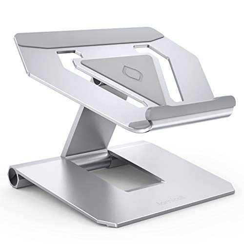 Lamicall Laptop Stand, Adjustable Notebook Riser Foldable Portable