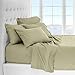 Bare Home Queen Sheet Set - Luxury 1800 Ultra-Soft Microfiber Queen Bed Sheets - Double Brushed - Deep Pockets - Easy Fit - 4 Piece Set - Bedding Sheets & Pillowcases (Queen, Sage)