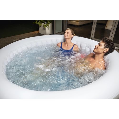 Bestway 60008R SaluSpa Tahiti Airjet Hot Tub Spa, 4 Person, 71" x 71" x 26"/1.80m x 1.80m x 66cm