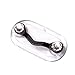 Readerest Magnetic Name Badge Holder With Clip - Strong Magnet for Sunglasses, Eyeglass - Ideal for Nurses and Professionals - Black With Crystal