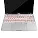 Mosiso Keyboard Cover for Touch Bar Models Newest Version MacBook Pro 13 A1706 & MacBook Pro 15 A1707 (2017 & 2016) with Touch ID, Rose Quartz
