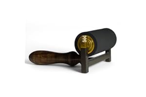 Leoball® Limited Edition Ultra-Soft Nitrile Rubber Block Printing Brayer, Deluxe Luxury 30-35 Shore A Rubber Roller, with Internal Bearing tech, 4 inch