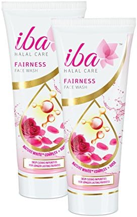 Iba Halal Care Fairness Face Wash, 100ml (Pack of 2)
