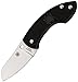 Spyderco PINGO Slip It Plain Edge Knife, Black