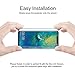 VMAX MORE THAN YOU SEE Screen Protector for Huawei Mate 20 pro 3D Case Friendly Design Full Cover Anti-Fingerprints Scratch Resistance Bubble Free Tempered Glass Film, Easy Installation(Black)[2pack]