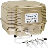 Pawfly 7 W 254 GPH Commercial Air Pump Adjustable Quiet Oxygen Aerator Pump